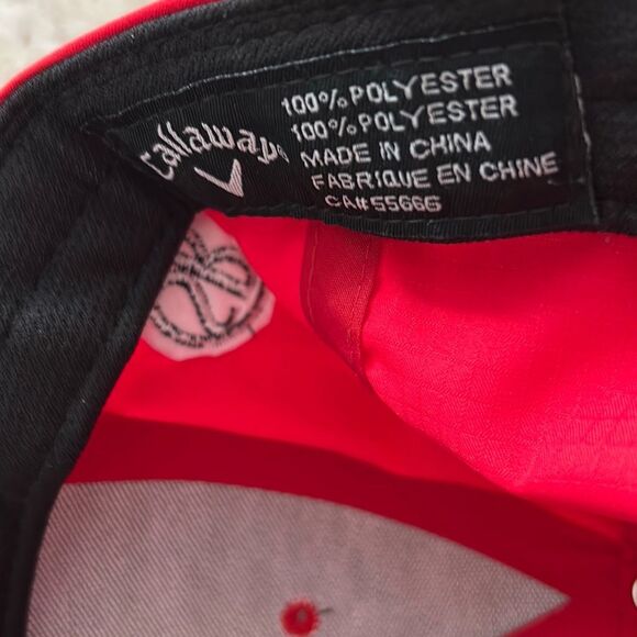 CALLAWAY Bright Red Hat - Picture 4 of 5